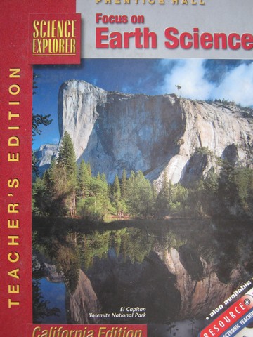 (image for) Science Explorer Focus on Earth Science TE (CA)(TE)(H)