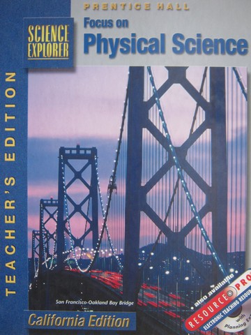 (image for) Science Explorer Focus on Physical Science TE (CA)(TE)(H)