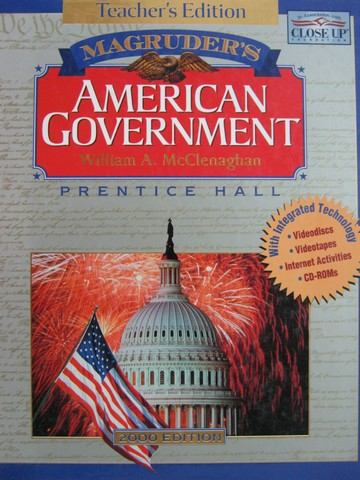 (image for) Magruder's American Government 2000 TE (TE)(H) by McClenaghan