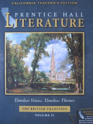 (image for) Literature British Tradition TE 2 (CA)(TE)(H) by Kinsella,