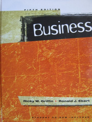 (image for) Business 15th Edition (H) by Ricky W Griffin & Ronald J Ebert