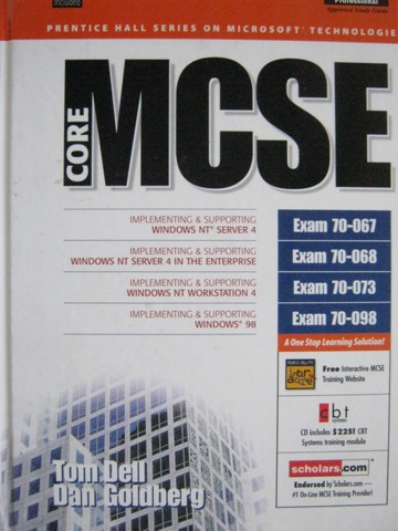 (image for) Core MCSE Exams 70-067 70-068 70-073 70-098 (H) by Dell,