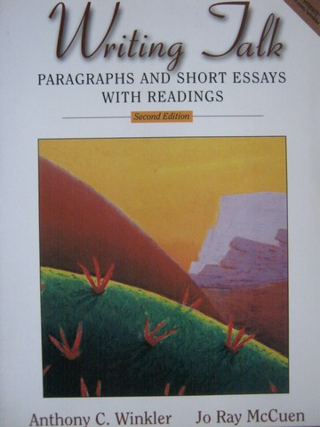 (image for) Writing Talk 2nd Edition (P) by Anthony Winkler & Jo McCuen