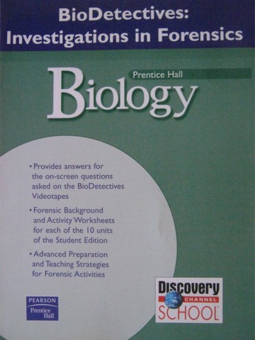 (image for) Biology BioDetectives Investigations in Forensics (P)