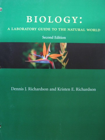 (image for) Biology A Laboratory Guide to the Natural World 2nd Edition (P)