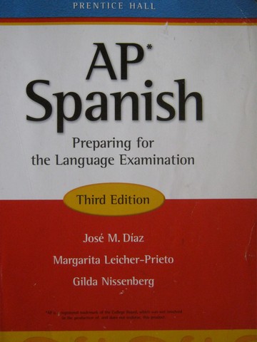 (image for) AP Spanish 3e (P) by Diaz, Leicher-Prieto, & Nissenberg