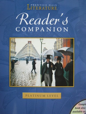 (image for) Literature Platinum Level Reader's Companion (P)