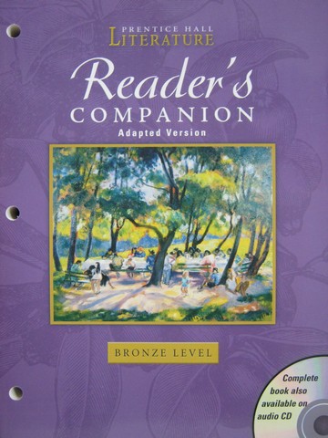 (image for) Literature Bronze Level Reader's Companion Adapted Version (P)