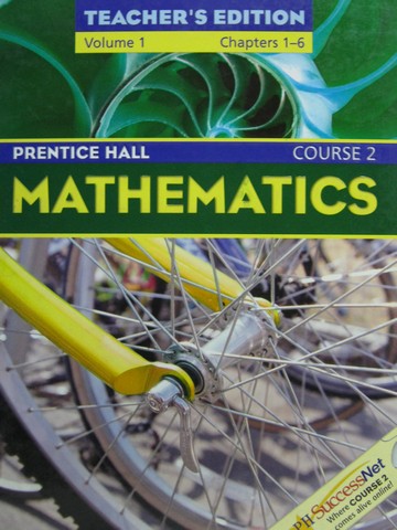 (image for) PH Mathematics Course 2 TE Volume 1 Chapters 1-6 (TE)(H)