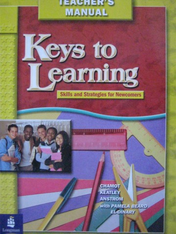 (image for) Keys to Learning TM (TE)(P) by Chamot, Keatley, Anstrom,
