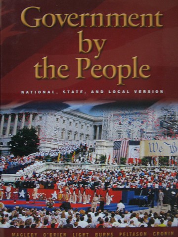 (image for) Government by the People 21st Edition (H) by Magleby, O'Brien,