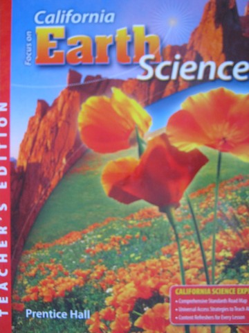 (image for) California Focus on Earth Science TE (CA)(TE)(H) by Padilla,