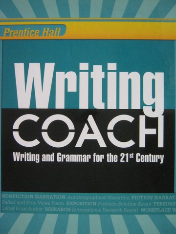 (image for) Writing Coach 9 (H) by Anderson, Gallagher, Arroyo, Cummins,