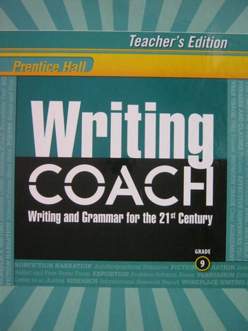 (image for) Writing Coach 9 TE (TE)(H) by Anderson, Gallagher, Arroyo,