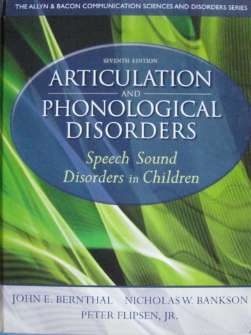 (image for) Articulation & Phonological Disorders 7th Edition (H)