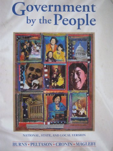 (image for) Government by the People 17th Edition (H) by Burns, Peltason,