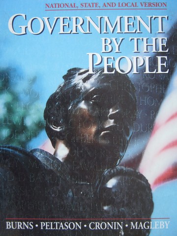 (image for) Government by the People 16th Edition (H) by Burns, Peltason,