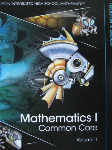(image for) Mathematics 1 Common Core TG Volume 1 (TE)(Spiral) by Charles,