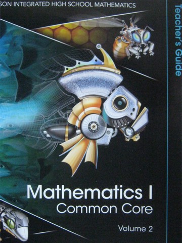 (image for) Mathematics 1 Common Core TG Volume 2 (TE)(Spiral) by Charles, - Click Image to Close