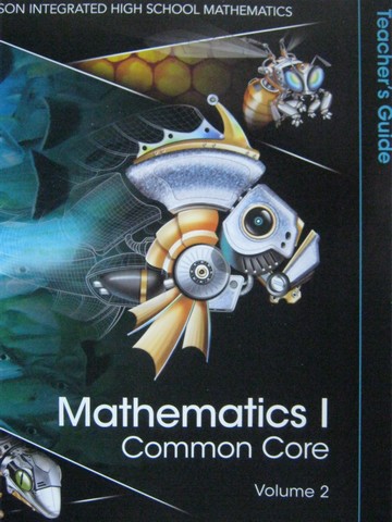 (image for) Mathematics 1 Common Core TG Volume 2 (TE)(Spiral) by Charles,