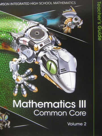 (image for) Mathematics 3 Common Core TG Volume 2 (TE)(Spiral) by Charles,