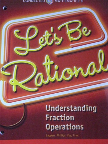 (image for) CMP3 6 Let's Be Rational (P) by Lappan, Phillips, Fey, & Friel