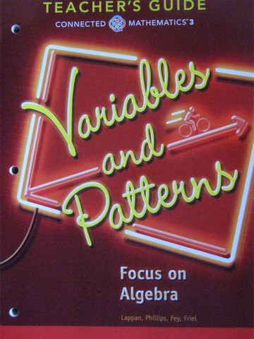 (image for) CMP3 6 Variables & Patterns TG (TE)(P) by Lappan, Phillips,