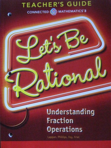 (image for) CMP3 6 Let's Be Rational TG (TE)(P) by Lappan, Phillips, Fey,