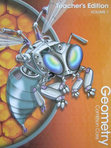 (image for) Geometry Common Core TE Volume 1 (TE)(H) by Charles, Hall,