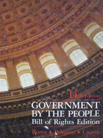 (image for) Government by the People Bill of Rights Edition 14th Edition (H)