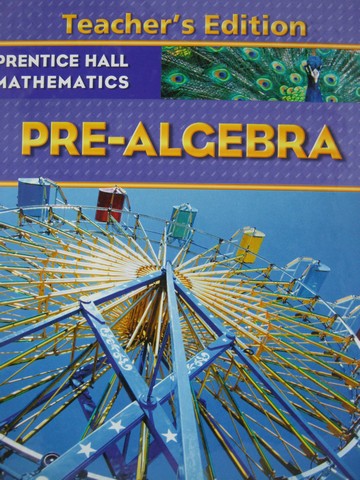 (image for) PH Mathematics Pre-Algebra TE (TE)(H) by Charles, McNemar,