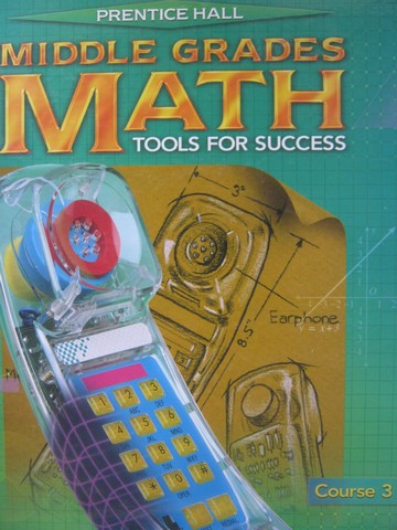 (image for) Middle Grades Math Tools for Success Course 3 TE (TE)(H)