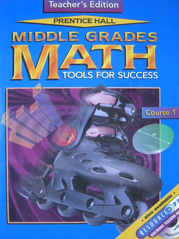 (image for) Middle Grades Math Tools for Success Course 1 TE (TE)(H)