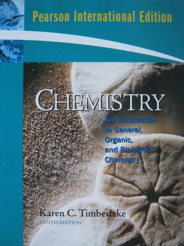 (image for) Chemistry 10th Edition International Edition (P) by Timberlake