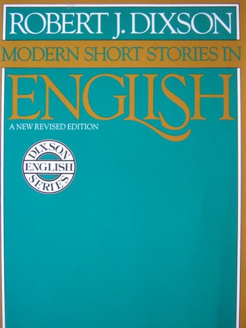 (image for) Modern Short Stories in English New Revised Edition (P)