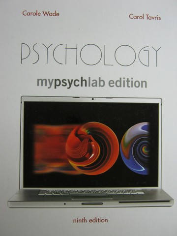 (image for) Psychology 9th Edition Mypsychlab Edition (H) by Wade & Tavris