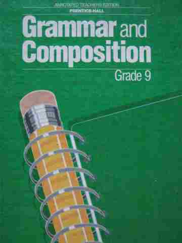 (image for) Grammar & Composition 9 3e ATE (TE)(H) by Forlini