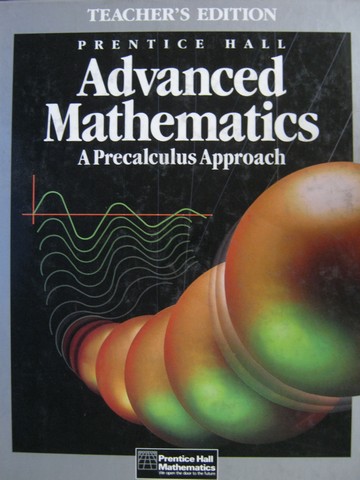 (image for) Advanced Mathematics A Precalculus Approach TE (TE)(H)
