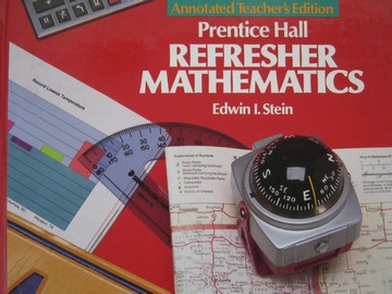 (image for) Refresher Mathematics ATE (TE)(H) by Edwin I Stein