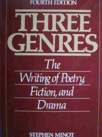 (image for) Three Genres 4e (P) by Stephen Minot