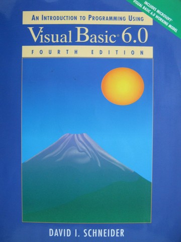 (image for) An Introduction to Programming Using Visual Basic 6.0 4e (P)