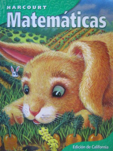(image for) Harcourt Matematicas 1 Edicion de California (CA)(P)