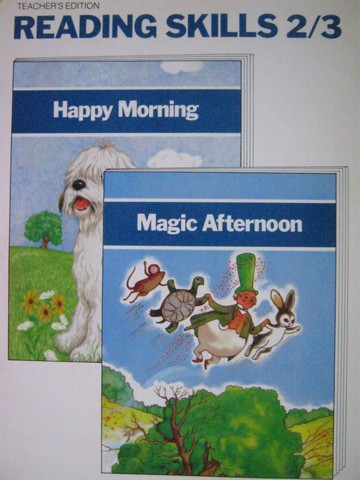 (image for) Happy Morning / Magic Afternoon Reading Skills 2/3 TE (TE)(P)