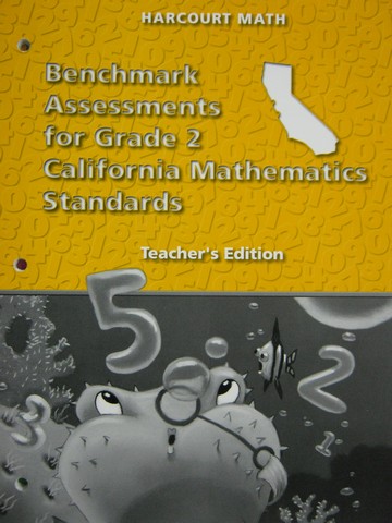 (image for) Harcourt Math 2 Benchmark Assessments TE (CA)(TE)(P)