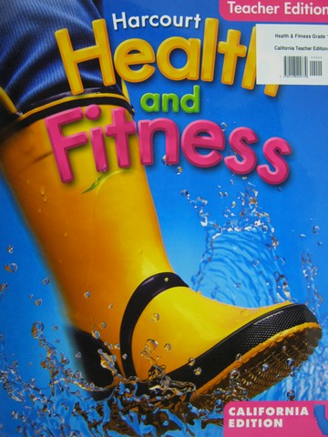 (image for) Harcourt Health & Fitness 1 TE (CA)(TE)(Spiral) by Bunting,