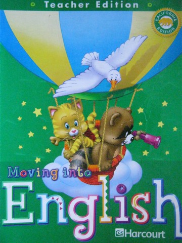 (image for) Moving into English K TE (CA)(TE)(Spiral) by Ada, Campoy,