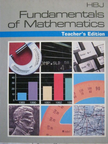 (image for) HBJ Fundamentals of Mathematics TE (TE)(H) by Dritsas, Jones,