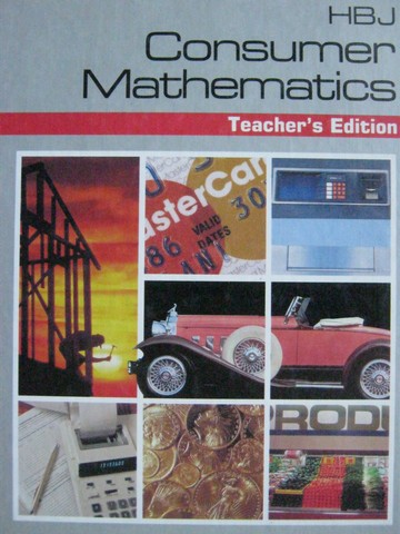 (image for) Consumer Mathematics TE (TE)(H) by Erickson, Jacobs & McAdoo