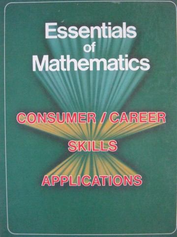 (image for) Essentials of Mathematics (H) by Gerardi, Jones, & Foster