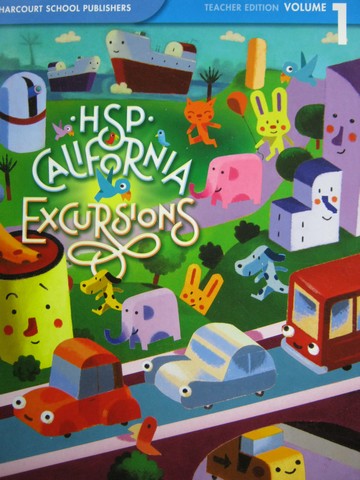 (image for) California Excursions K-1 TE (CA)(TE)(Spiral) by Beck, Farr,